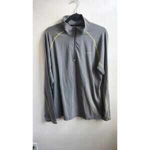 Columbia Pullover Mens Medium Omni-Heat Long Sleeve Quarter Zip Athletic Shirt